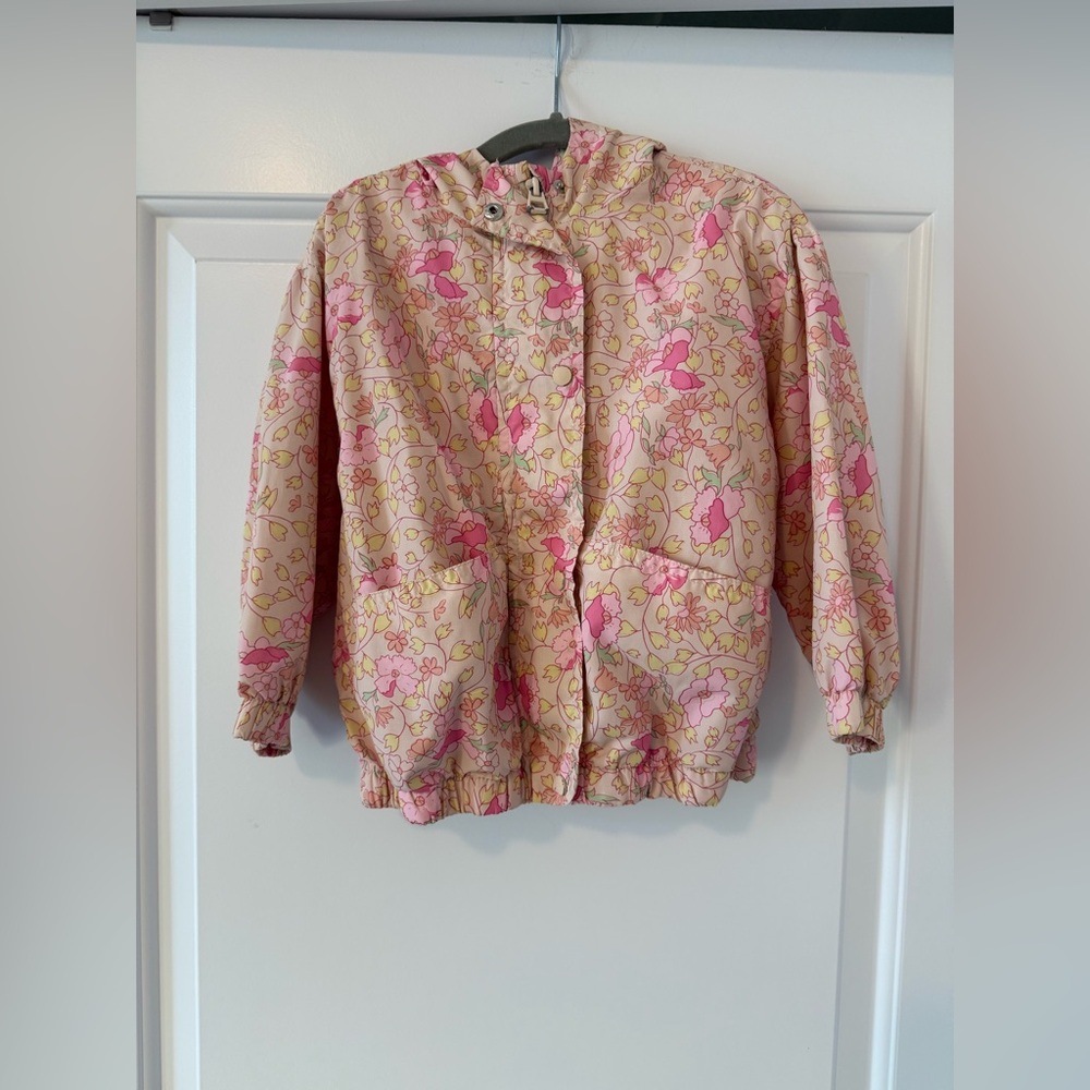 Zara Floral Toddler Raincoat